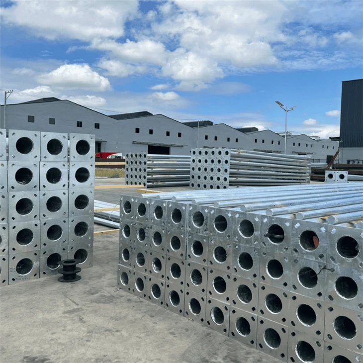Customizable High Mast Lamp Pole factory