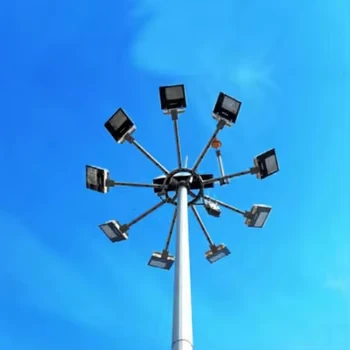 Stadium-Grade Precision Anti-Glare High Mast Light Tower price